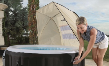 Bestway 58464 BW Навес для СПА бассейнов, 183х94х109 см Bestway 58464 BW Навес для СПА бассейнов, 183х94х109 см