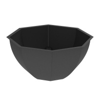 Банный чан 6 граней под самоотделку (Чёрный) Банный чан 6 граней под самоотделку (Чёрный)