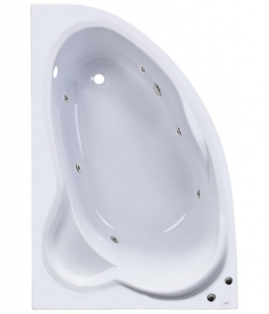 Ванна Roca Luna 170x115 (Левая) с гидромассажем