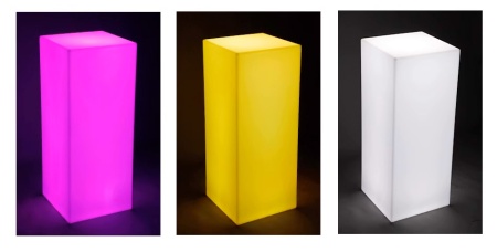 Светильник Колонна 30х190  питание от АКБ, RGB Светильник Колонна 30х190  питание от АКБ, RGB